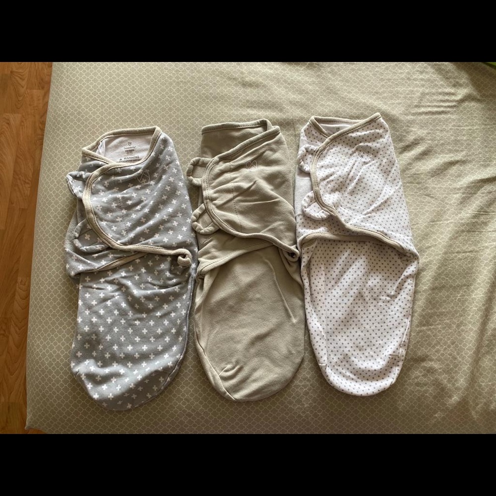 Swaddle me size sm/med set of 3!